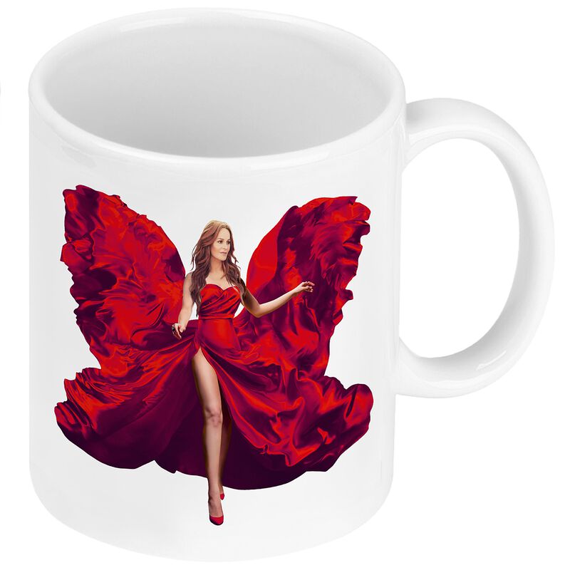 Tasse "Ich würd´s wieder tun" Roter Schmetterling