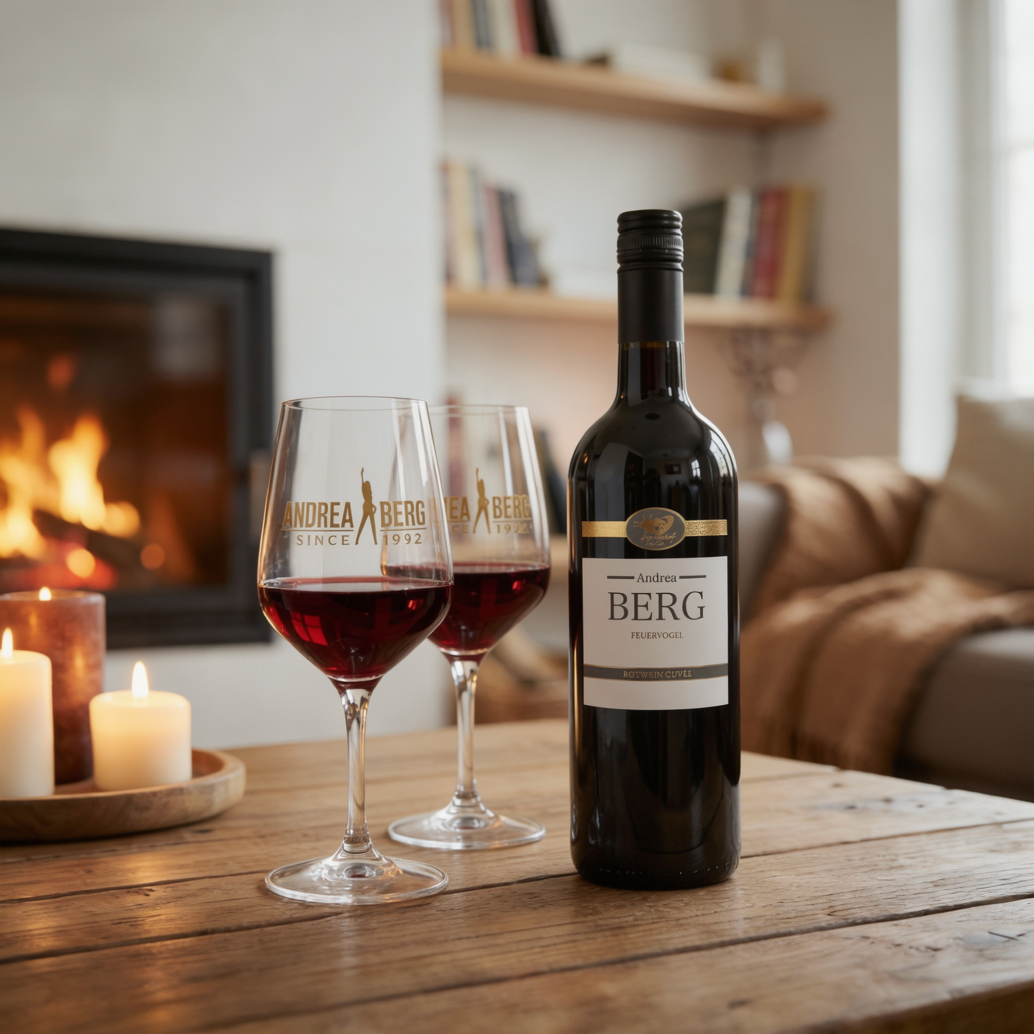 Exklusives "Feuervogel" Geschenkset Edition Andrea Berg