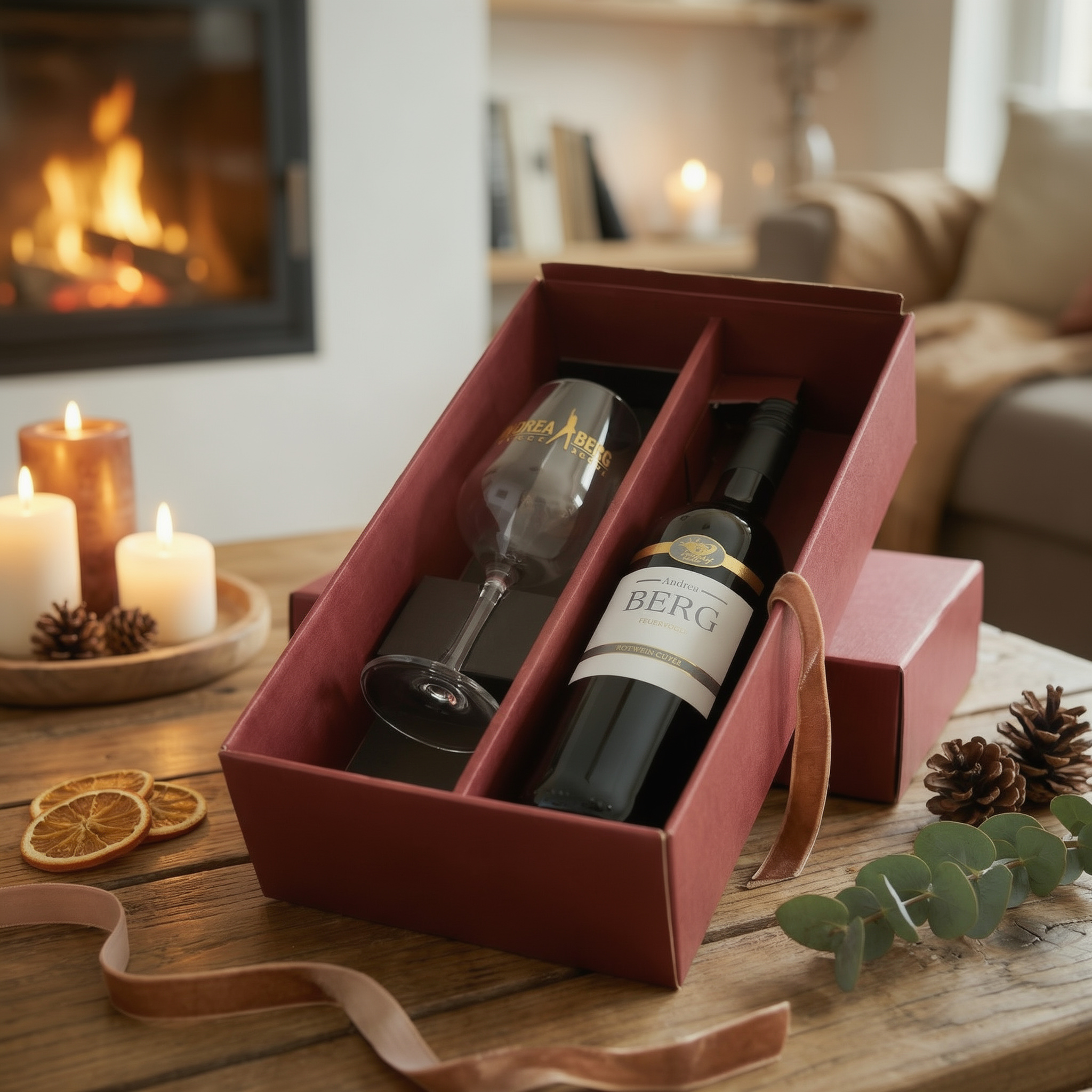 "Feuervogel" Geschenkset Andrea Berg