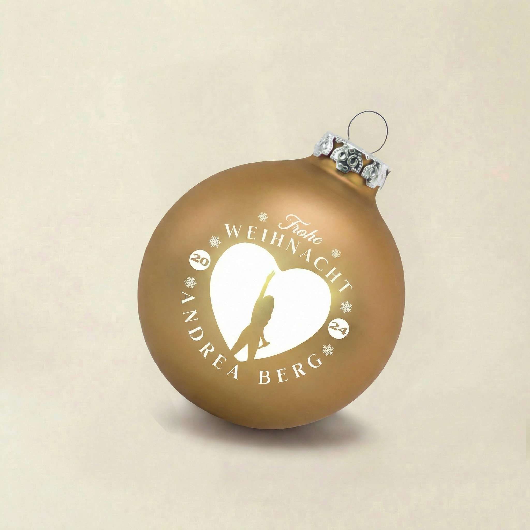 Weihnachtskugel Andrea Berg 2024 (Sammel-Edition)