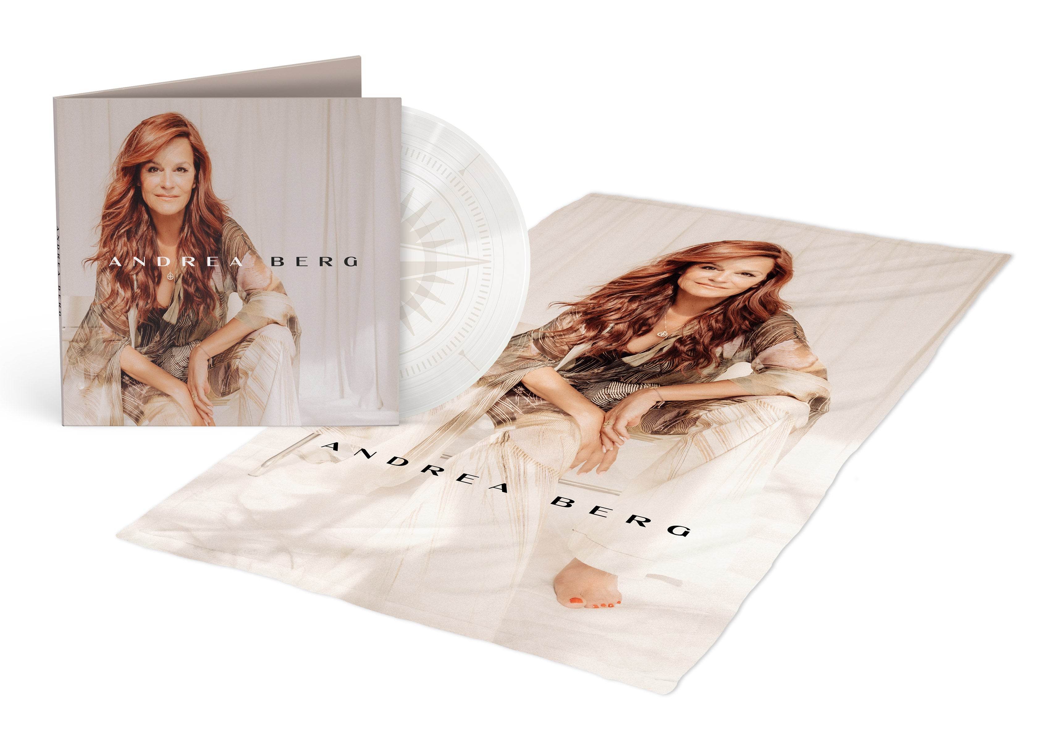 Andrea Berg: Bundle Vinyl + Fleecedecke