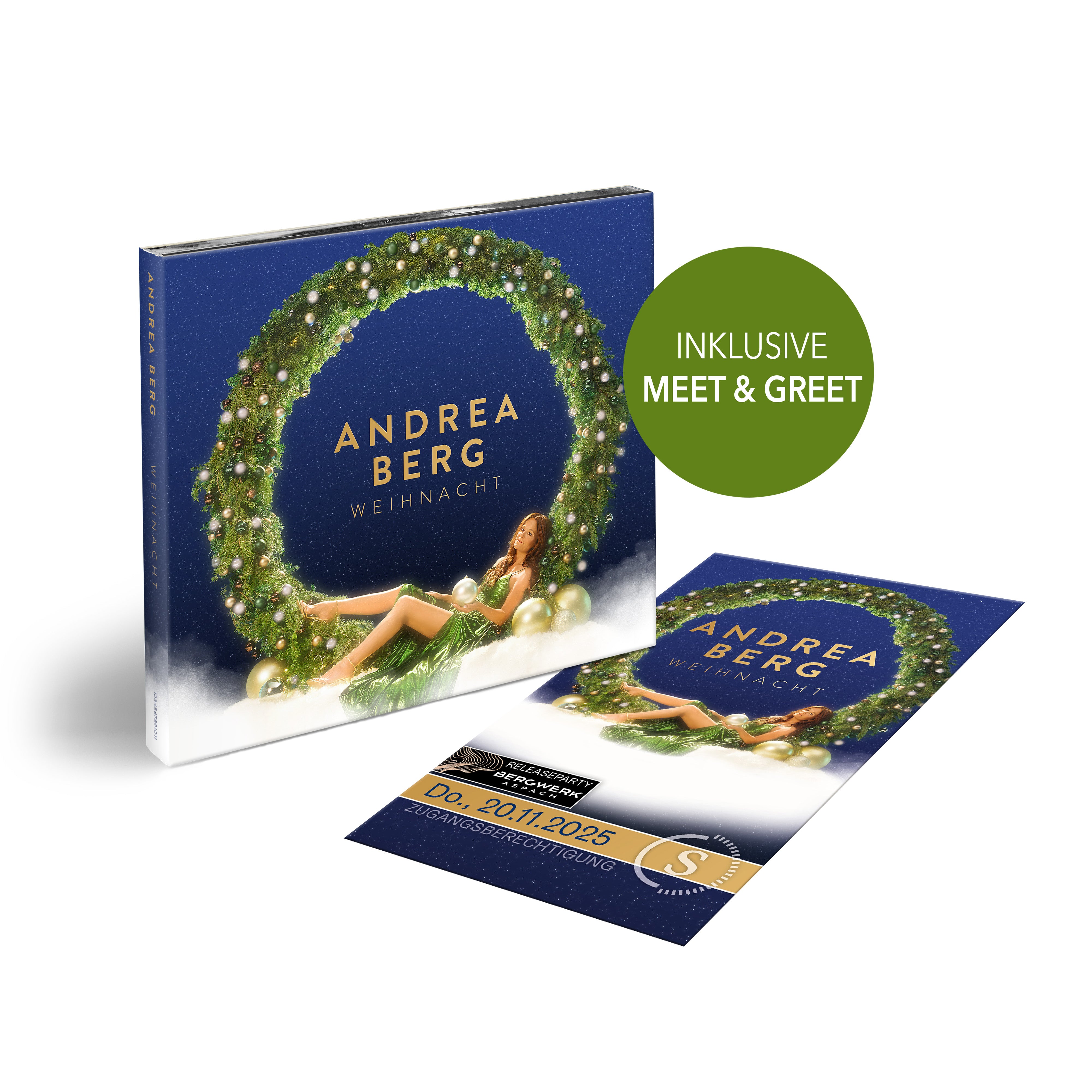 „Weihnacht“: Bundle Doppel-Album & Exklusive Zugangsberechtigung Christmas-Release-Party inkl. Meet & Greet