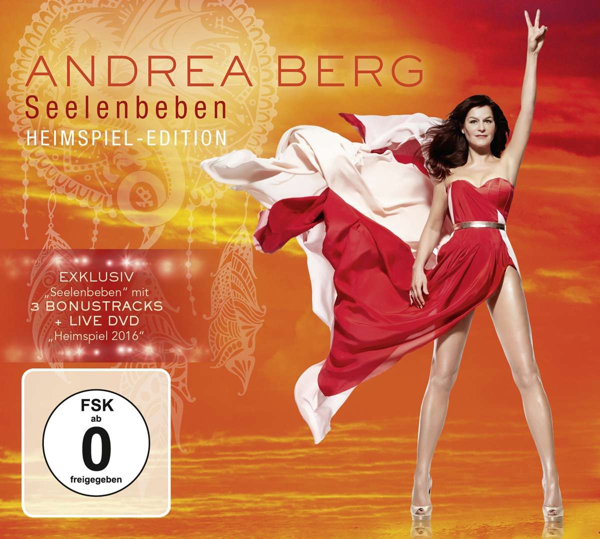 Andrea Berg Seelenbeben Heimspiel Edition 3 BonusTracks + Live DVD "Heimspiel 2016"