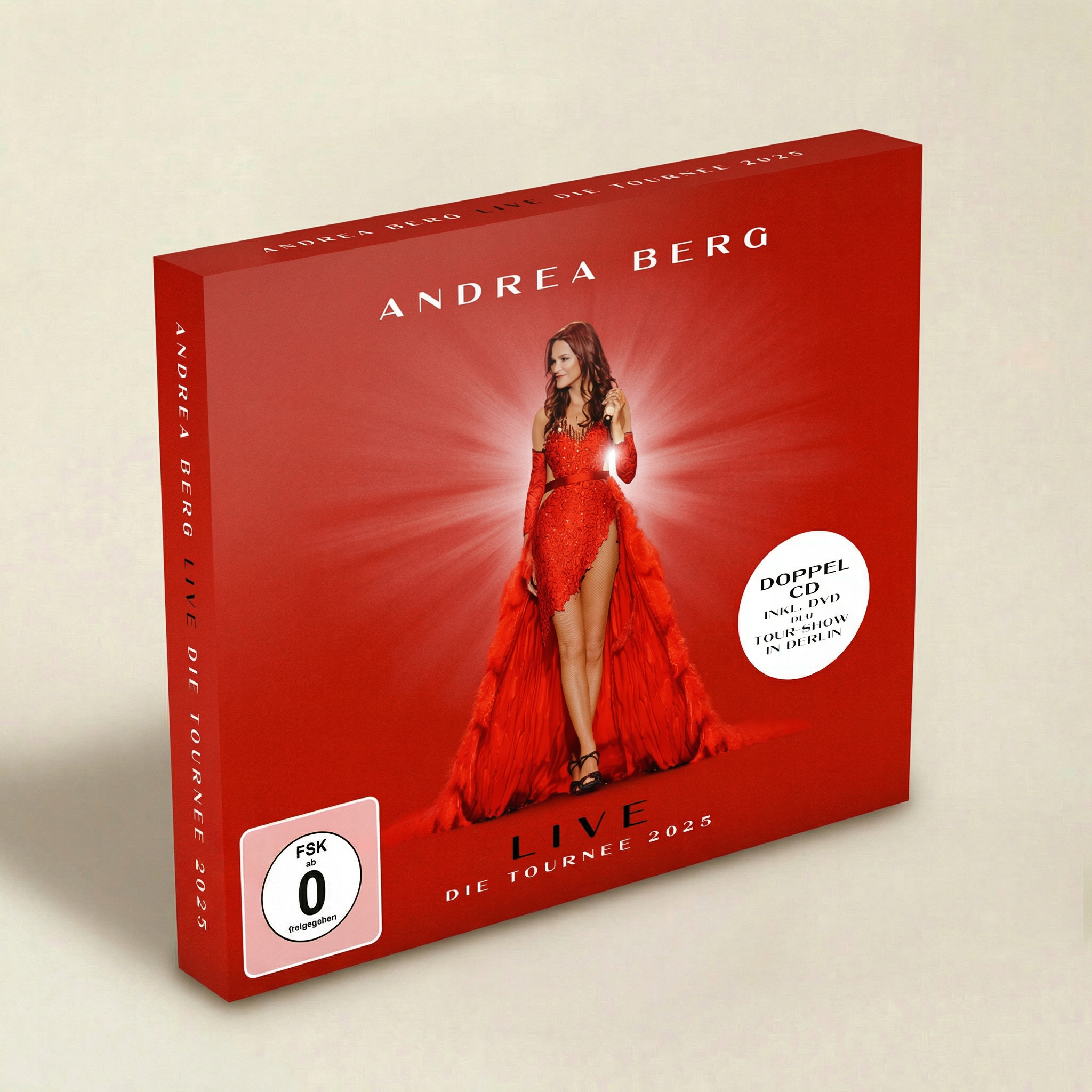 Andrea Berg: Live - Die Tournee 2025 - Premium Edition (Doppel CD inkl. DVD)