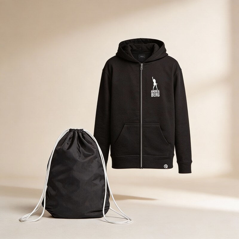 Andrea Berg – 2-in-1 Sweat-Jacke „Since 1992“ mit Rucksackfunktion