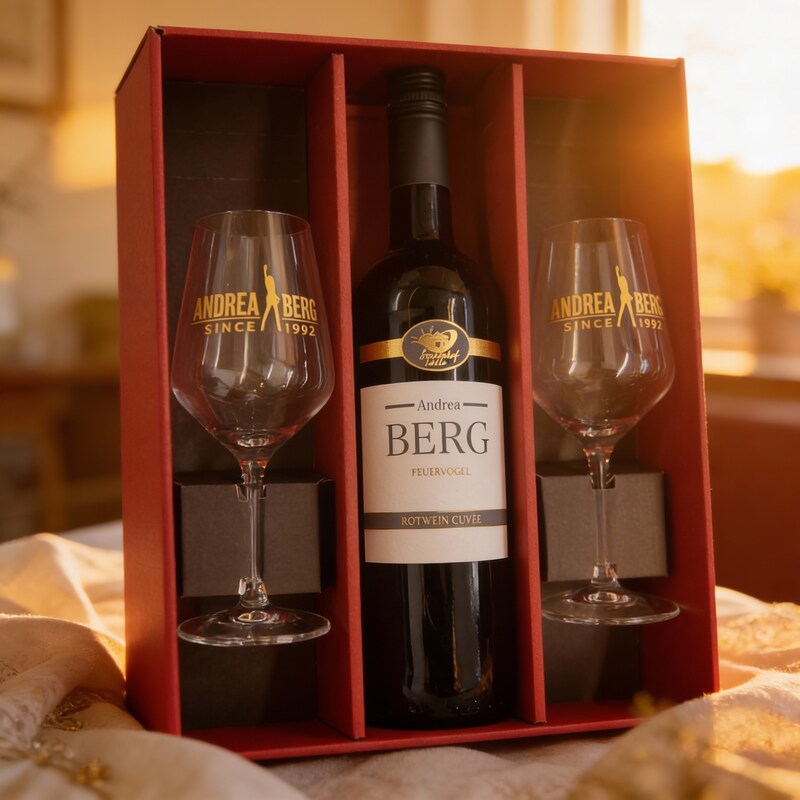 Exklusives "Feuervogel" Geschenkset Edition Andrea Berg